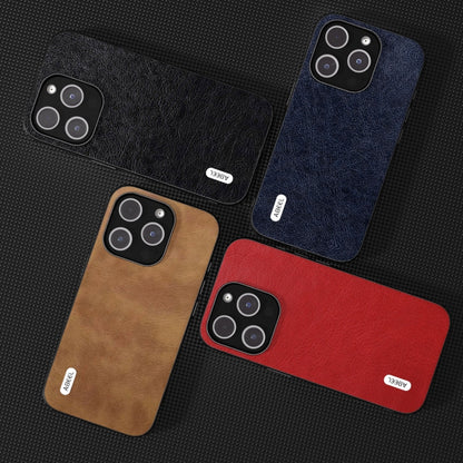 ABEEL Retro Litchi Texture PU เคสโทรศัพท์, For iPhone 15 Pro Max, For iPhone 15 Pro, For iPhone 15 Plus, For iPhone 15, For iPhone 14 Plus, For iPhone 14, For iPhone 14 Pro, For iPhone 14 Pro Max