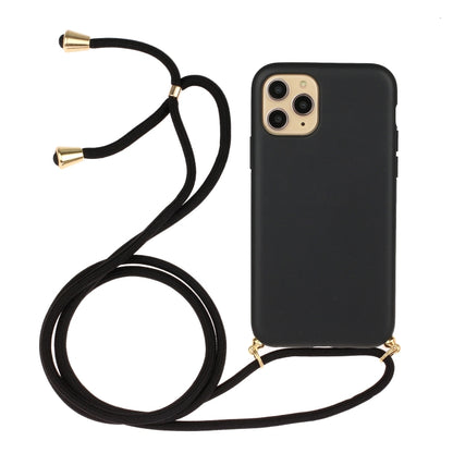วัสดุฟางข้าวสาลี + เคสโทรศัพท์ TPU พร้อมเชือกเส้นเล็ก, For iPhone 15 Pro Max, For iPhone 15 Pro, For iPhone 15 Plus, For iPhone 15