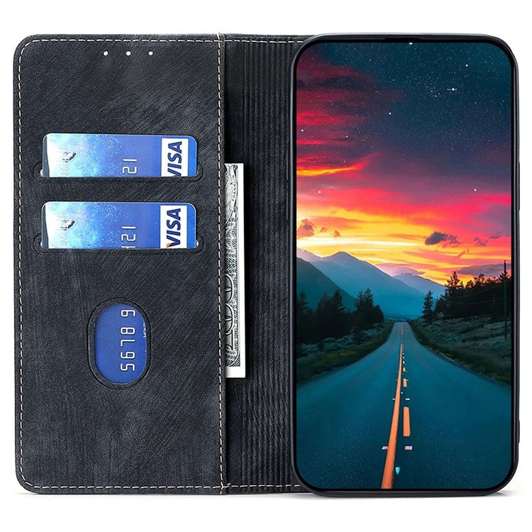 RFID Anti-theft Brush Magnetic Leather Phone Case, For Infinix Hot 50 4G, For Infinix Hot 50 5G, For Infinix Zero 40 4G, For Infinix Note 40 5G, For Infinix Note 40 Pro 4G, For Infinix Note 40 Pro 5G, For Infinix Note 40 4G, For Infinix Hot 40i        ...
