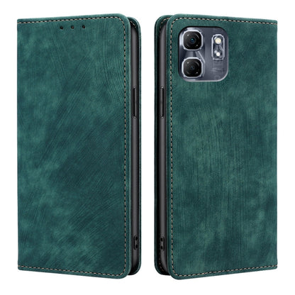 RFID Anti-theft Brush Magnetic Leather Phone Case, For Infinix Hot 60 5G, For Infinix Hot 60 Pro+ 4G, For Infinix Hot 60 Pro 4G, For Infinix Smart 10 4G, For Infinix Note 50s 5G, For Infinix Note 50x 5G, For Infinix Note 50 Pro+ 5G, For Infinix Note 50...