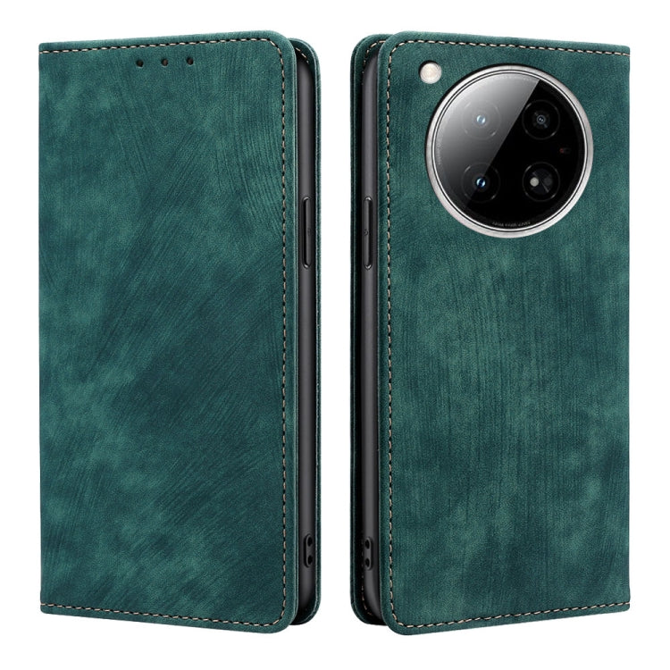 RFID Anti-theft Brush Magnetic Leather Phone Case, For Infinix Hot 50 4G, For Infinix Hot 50 5G, For Infinix Zero 40 4G, For Infinix Note 40 5G, For Infinix Note 40 Pro 4G, For Infinix Note 40 Pro 5G, For Infinix Note 40 4G, For Infinix Hot 40i        ...