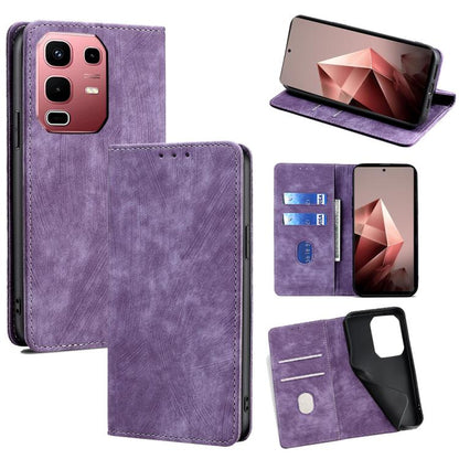 RFID Anti-theft Brush Magnetic Leather Phone Case, For Infinix Hot 60 5G, For Infinix Hot 60 Pro+ 4G, For Infinix Hot 60 Pro 4G, For Infinix Smart 10 4G, For Infinix Note 50s 5G, For Infinix Note 50x 5G, For Infinix Note 50 Pro+ 5G, For Infinix Note 50...