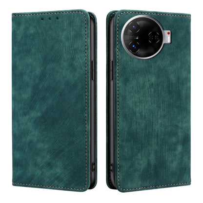 RFID Anti-theft Brush Magnetic Leather Phone Case, For Tecno Spark 30 4G, For Tecno Pova 6 Neo 5G, For Tecno Spark 30C 4G, For Tecno Camon 30 Premier 5G, For Tecno Pova 6 Neo 4G, For Tecno Camon 30 Pro 5G, For Tecno Camon 30, For Tecno Pova 5 Pro      ...