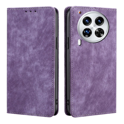 RFID Anti-theft Brush Magnetic Leather Phone Case, For Tecno Spark 30 4G, For Tecno Pova 6 Neo 5G, For Tecno Spark 30C 4G, For Tecno Camon 30 Premier 5G, For Tecno Pova 6 Neo 4G, For Tecno Camon 30 Pro 5G, For Tecno Camon 30, For Tecno Pova 5 Pro      ...