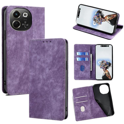 RFID Anti-theft Brush Magnetic Leather Phone Case, For Tecno Spark 30 4G, For Tecno Pova 6 Neo 5G, For Tecno Spark 30C 4G, For Tecno Camon 30 Premier 5G, For Tecno Pova 6 Neo 4G, For Tecno Camon 30 Pro 5G, For Tecno Camon 30, For Tecno Pova 5 Pro      ...