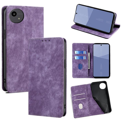 RFID Anti-theft Brush Magnetic Leather Phone Case, For Sharp Aquos R10, For Sharp Aqous wish5, For Sharp Aquos Wish4, For Sharp Aquos R9, For Sharp Aquos sense8, For Sharp Aquos R8 Pro SH-51D, For Sharp Aquos R8 SH-52D, For Sharp Aqous Wish 3