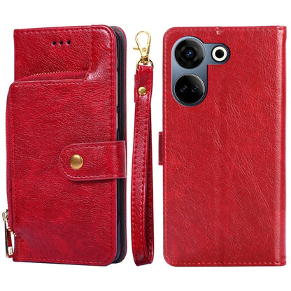 ซองใส่โทรศัพท์หนังซิปกระเป๋า, For Tecno Camon 20 Pro 5G, For Tecno Camon 20 Pro 4G