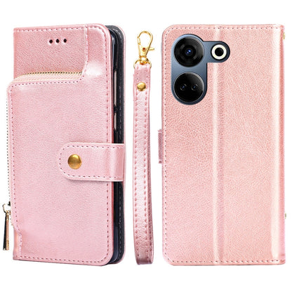 ซองใส่โทรศัพท์หนังซิปกระเป๋า, For Tecno Camon 20 Pro 5G, For Tecno Camon 20 Pro 4G