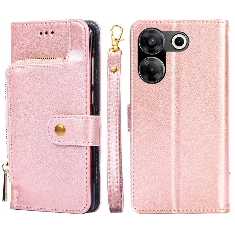 ซองใส่โทรศัพท์หนังซิปกระเป๋า, For Tecno Camon 20 Pro 5G, For Tecno Camon 20 Pro 4G