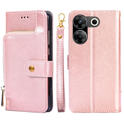 ซองใส่โทรศัพท์หนังซิปกระเป๋า, For Tecno Camon 20 Pro 5G, For Tecno Camon 20 Pro 4G