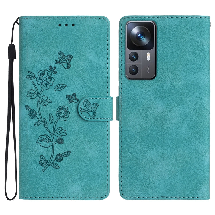 เคสโทรศัพท์หนังลายนูนดอกไม้ผีเสื้อ, For Xiaomi Redmi Note 12S, For Xiaomi Redmi 13C 4G, For Xiaomi Redmi Note 12 Pro 5G, For Xiaomi 13T, For Xiaomi Redmi Note 12 5G, For Xiaomi 13 Pro, For Xiaomi 13, For Xiaomi 12T / 12T Pro