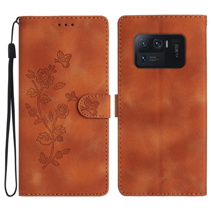 เคสโทรศัพท์หนังลายนูนดอกไม้ผีเสื้อ, For Xiaomi Redmi 10, For Xiaomi Mi 11 Lite, For Xiaomi Mi 11 Ultra, For Xiaomi Mi 11 Pro, For Xiaomi Redmi Note 10 5G, For Xiaomi Redmi 9A, For Xiaomi Redmi 9, For Xiaomi Redmi 9C