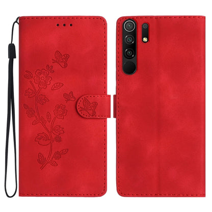 เคสโทรศัพท์หนังลายนูนดอกไม้ผีเสื้อ, For Xiaomi Redmi 10, For Xiaomi Mi 11 Lite, For Xiaomi Mi 11 Ultra, For Xiaomi Mi 11 Pro, For Xiaomi Redmi Note 10 5G, For Xiaomi Redmi 9A, For Xiaomi Redmi 9, For Xiaomi Redmi 9C