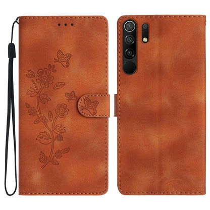 เคสโทรศัพท์หนังลายนูนดอกไม้ผีเสื้อ, For Xiaomi Redmi 10, For Xiaomi Mi 11 Lite, For Xiaomi Mi 11 Ultra, For Xiaomi Mi 11 Pro, For Xiaomi Redmi Note 10 5G, For Xiaomi Redmi 9A, For Xiaomi Redmi 9, For Xiaomi Redmi 9C