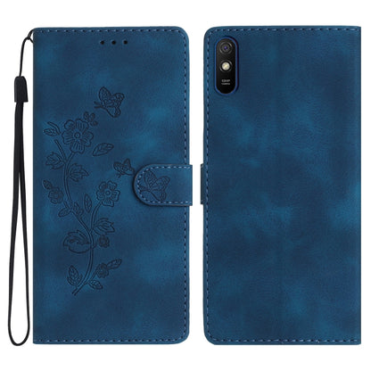 เคสโทรศัพท์หนังลายนูนดอกไม้ผีเสื้อ, For Xiaomi Redmi 10, For Xiaomi Mi 11 Lite, For Xiaomi Mi 11 Ultra, For Xiaomi Mi 11 Pro, For Xiaomi Redmi Note 10 5G, For Xiaomi Redmi 9A, For Xiaomi Redmi 9, For Xiaomi Redmi 9C