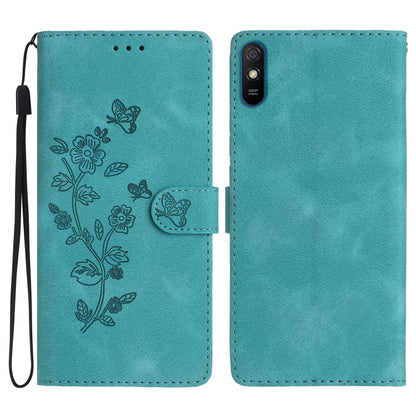 เคสโทรศัพท์หนังลายนูนดอกไม้ผีเสื้อ, For Xiaomi Redmi 10, For Xiaomi Mi 11 Lite, For Xiaomi Mi 11 Ultra, For Xiaomi Mi 11 Pro, For Xiaomi Redmi Note 10 5G, For Xiaomi Redmi 9A, For Xiaomi Redmi 9, For Xiaomi Redmi 9C