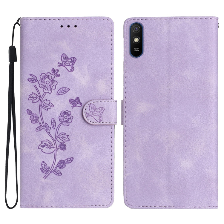 เคสโทรศัพท์หนังลายนูนดอกไม้ผีเสื้อ, For Xiaomi Redmi 10, For Xiaomi Mi 11 Lite, For Xiaomi Mi 11 Ultra, For Xiaomi Mi 11 Pro, For Xiaomi Redmi Note 10 5G, For Xiaomi Redmi 9A, For Xiaomi Redmi 9, For Xiaomi Redmi 9C