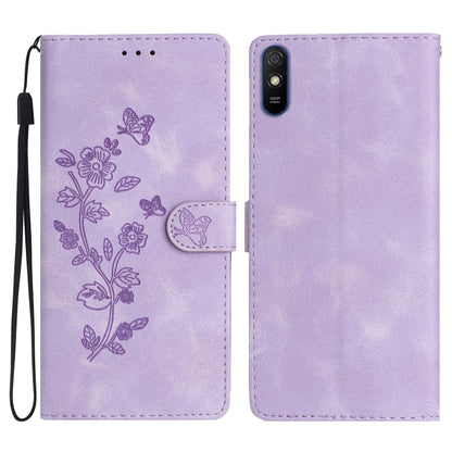 เคสโทรศัพท์หนังลายนูนดอกไม้ผีเสื้อ, For Xiaomi Redmi 10, For Xiaomi Mi 11 Lite, For Xiaomi Mi 11 Ultra, For Xiaomi Mi 11 Pro, For Xiaomi Redmi Note 10 5G, For Xiaomi Redmi 9A, For Xiaomi Redmi 9, For Xiaomi Redmi 9C