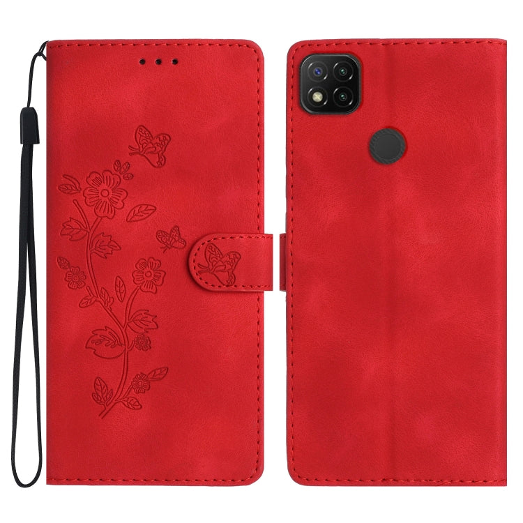 เคสโทรศัพท์หนังลายนูนดอกไม้ผีเสื้อ, For Xiaomi Redmi 10, For Xiaomi Mi 11 Lite, For Xiaomi Mi 11 Ultra, For Xiaomi Mi 11 Pro, For Xiaomi Redmi Note 10 5G, For Xiaomi Redmi 9A, For Xiaomi Redmi 9, For Xiaomi Redmi 9C