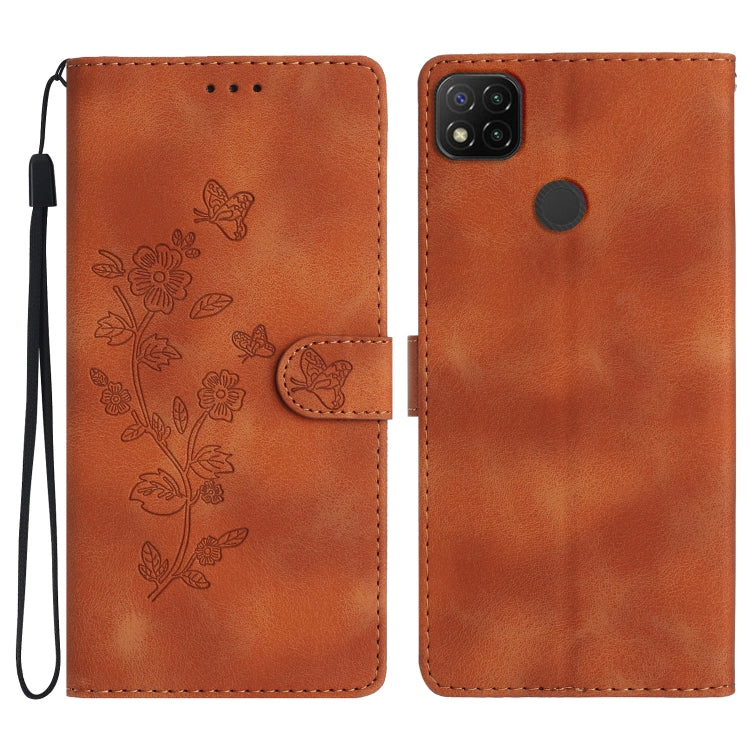 เคสโทรศัพท์หนังลายนูนดอกไม้ผีเสื้อ, For Xiaomi Redmi 10, For Xiaomi Mi 11 Lite, For Xiaomi Mi 11 Ultra, For Xiaomi Mi 11 Pro, For Xiaomi Redmi Note 10 5G, For Xiaomi Redmi 9A, For Xiaomi Redmi 9, For Xiaomi Redmi 9C