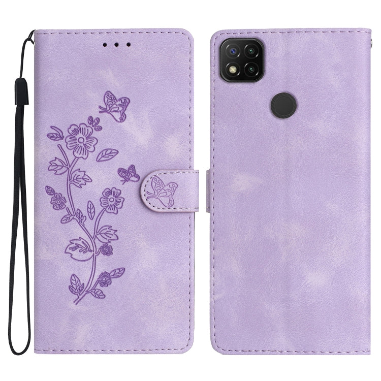 เคสโทรศัพท์หนังลายนูนดอกไม้ผีเสื้อ, For Xiaomi Redmi 10, For Xiaomi Mi 11 Lite, For Xiaomi Mi 11 Ultra, For Xiaomi Mi 11 Pro, For Xiaomi Redmi Note 10 5G, For Xiaomi Redmi 9A, For Xiaomi Redmi 9, For Xiaomi Redmi 9C