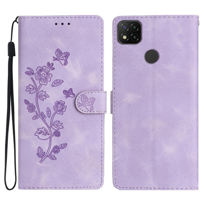 เคสโทรศัพท์หนังลายนูนดอกไม้ผีเสื้อ, For Xiaomi Redmi 10, For Xiaomi Mi 11 Lite, For Xiaomi Mi 11 Ultra, For Xiaomi Mi 11 Pro, For Xiaomi Redmi Note 10 5G, For Xiaomi Redmi 9A, For Xiaomi Redmi 9, For Xiaomi Redmi 9C