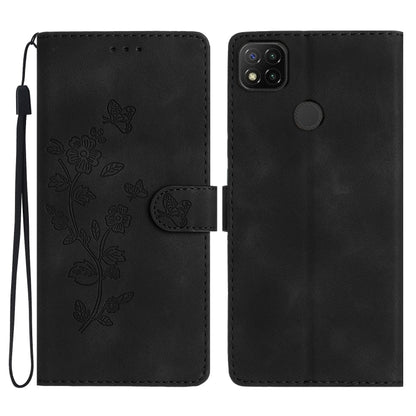 เคสโทรศัพท์หนังลายนูนดอกไม้ผีเสื้อ, For Xiaomi Redmi 10, For Xiaomi Mi 11 Lite, For Xiaomi Mi 11 Ultra, For Xiaomi Mi 11 Pro, For Xiaomi Redmi Note 10 5G, For Xiaomi Redmi 9A, For Xiaomi Redmi 9, For Xiaomi Redmi 9C