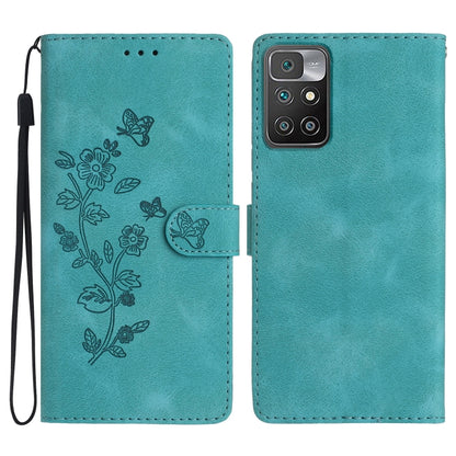 เคสโทรศัพท์หนังลายนูนดอกไม้ผีเสื้อ, For Xiaomi Redmi 10, For Xiaomi Mi 11 Lite, For Xiaomi Mi 11 Ultra, For Xiaomi Mi 11 Pro, For Xiaomi Redmi Note 10 5G, For Xiaomi Redmi 9A, For Xiaomi Redmi 9, For Xiaomi Redmi 9C