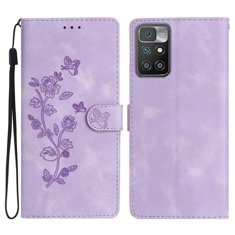 เคสโทรศัพท์หนังลายนูนดอกไม้ผีเสื้อ, For Xiaomi Redmi 10, For Xiaomi Mi 11 Lite, For Xiaomi Mi 11 Ultra, For Xiaomi Mi 11 Pro, For Xiaomi Redmi Note 10 5G, For Xiaomi Redmi 9A, For Xiaomi Redmi 9, For Xiaomi Redmi 9C