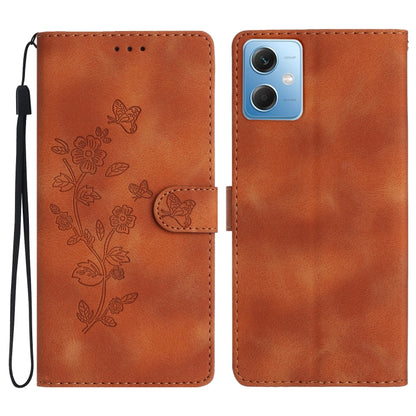 เคสโทรศัพท์หนังลายนูนดอกไม้ผีเสื้อ, For Xiaomi Redmi Note 12S, For Xiaomi Redmi 13C 4G, For Xiaomi Redmi Note 12 Pro 5G, For Xiaomi 13T, For Xiaomi Redmi Note 12 5G, For Xiaomi 13 Pro, For Xiaomi 13, For Xiaomi 12T / 12T Pro