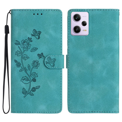 เคสโทรศัพท์หนังลายนูนดอกไม้ผีเสื้อ, For Xiaomi Redmi Note 12S, For Xiaomi Redmi 13C 4G, For Xiaomi Redmi Note 12 Pro 5G, For Xiaomi 13T, For Xiaomi Redmi Note 12 5G, For Xiaomi 13 Pro, For Xiaomi 13, For Xiaomi 12T / 12T Pro