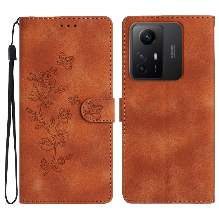 เคสโทรศัพท์หนังลายนูนดอกไม้ผีเสื้อ, For Xiaomi Redmi Note 12S, For Xiaomi Redmi 13C 4G, For Xiaomi Redmi Note 12 Pro 5G, For Xiaomi 13T, For Xiaomi Redmi Note 12 5G, For Xiaomi 13 Pro, For Xiaomi 13, For Xiaomi 12T / 12T Pro