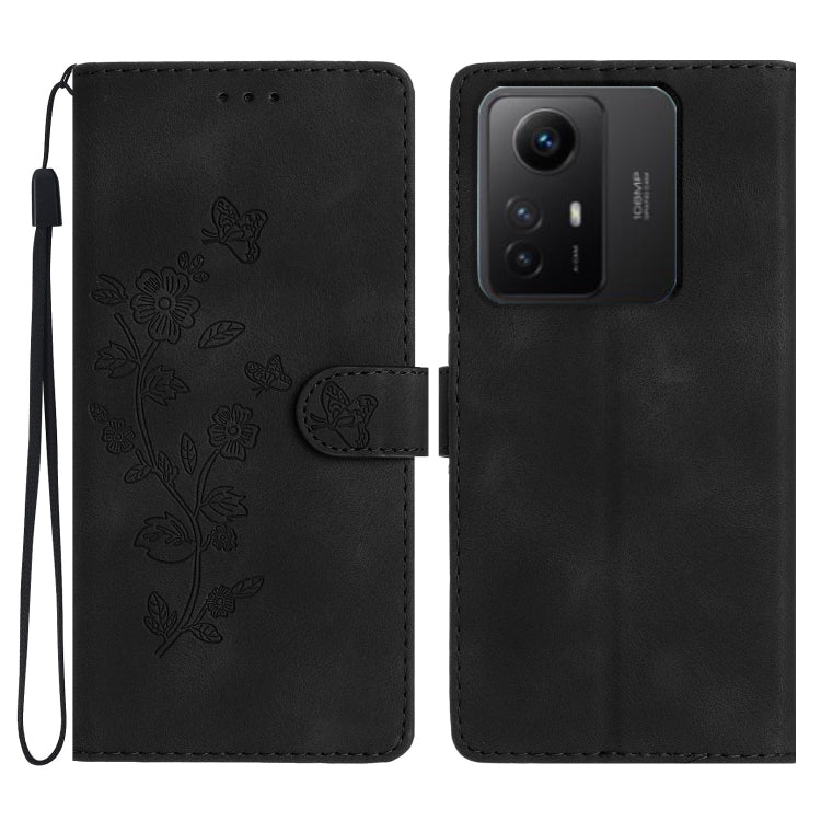 เคสโทรศัพท์หนังลายนูนดอกไม้ผีเสื้อ, For Xiaomi Redmi Note 12S, For Xiaomi Redmi 13C 4G, For Xiaomi Redmi Note 12 Pro 5G, For Xiaomi 13T, For Xiaomi Redmi Note 12 5G, For Xiaomi 13 Pro, For Xiaomi 13, For Xiaomi 12T / 12T Pro