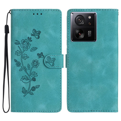 เคสโทรศัพท์หนังลายนูนดอกไม้ผีเสื้อ, For Xiaomi Redmi Note 12S, For Xiaomi Redmi 13C 4G, For Xiaomi Redmi Note 12 Pro 5G, For Xiaomi 13T, For Xiaomi Redmi Note 12 5G, For Xiaomi 13 Pro, For Xiaomi 13, For Xiaomi 12T / 12T Pro
