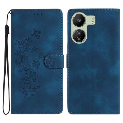 เคสโทรศัพท์หนังลายนูนดอกไม้ผีเสื้อ, For Xiaomi Redmi Note 12S, For Xiaomi Redmi 13C 4G, For Xiaomi Redmi Note 12 Pro 5G, For Xiaomi 13T, For Xiaomi Redmi Note 12 5G, For Xiaomi 13 Pro, For Xiaomi 13, For Xiaomi 12T / 12T Pro
