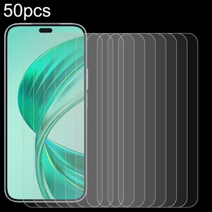 50 ชิ้น 0.26mm 9H 2.5D ฟิล์มกระจกนิรภัย, For Honor Play 70C 4G, For Honor X5d Plus 4G, For Honor Play 11C 5G, For Honor Play 11 Plus 5G, For Honor Play 80 Plus 5G, For Honor 600 Pro Global, For Honor 600 Global, For Honor Play10A 4G                    ...
