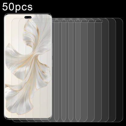50 ชิ้น 0.26mm 9H 2.5D ฟิล์มกระจกนิรภัย, For Honor Play 70C 4G, For Honor X5d Plus 4G, For Honor Play 11C 5G, For Honor Play 11 Plus 5G, For Honor Play 80 Plus 5G, For Honor 600 Pro Global, For Honor 600 Global, For Honor Play10A 4G                    ...