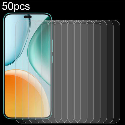 50 ชิ้น 0.26mm 9H 2.5D ฟิล์มกระจกนิรภัย, For Honor Play 70C 4G, For Honor X5d Plus 4G, For Honor Play 11C 5G, For Honor Play 11 Plus 5G, For Honor Play 80 Plus 5G, For Honor 600 Pro Global, For Honor 600 Global, For Honor Play10A 4G                    ...
