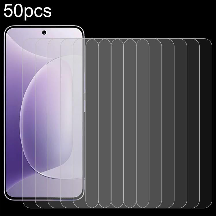 50 ชิ้น 0.26mm 9H 2.5D ฟิล์มกระจกนิรภัย, For Honor Play 70C 4G, For Honor X5d Plus 4G, For Honor Play 11C 5G, For Honor Play 11 Plus 5G, For Honor Play 80 Plus 5G, For Honor 600 Pro Global, For Honor 600 Global, For Honor Play10A 4G                    ...