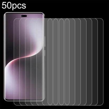 50 ชิ้น 0.26mm 9H 2.5D ฟิล์มกระจกนิรภัย, For Honor Play 70C 4G, For Honor X5d Plus 4G, For Honor Play 11C 5G, For Honor Play 11 Plus 5G, For Honor Play 80 Plus 5G, For Honor 600 Pro Global, For Honor 600 Global, For Honor Play10A 4G                    ...