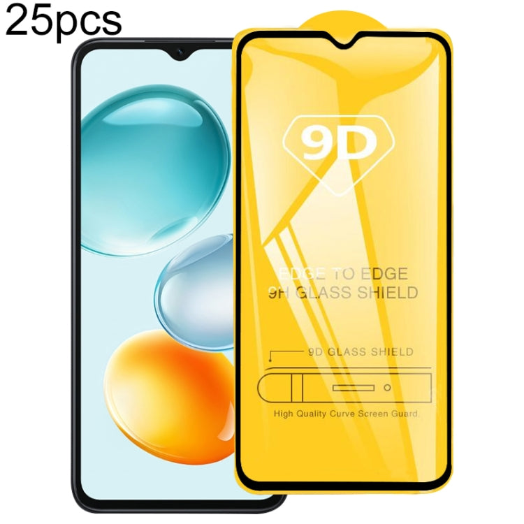 25 ชิ้น 9D กาวเต็มหน้าจอฟิล์มกระจกนิรภัย, For Honor Play 70C 4G, For Honor X5d Plus 4G, For Honor Magic8, For Honor Play 70 Plus, For Honor X5c Plus, For Honor 400 Smart, For Honor X70 5G, For Honor X6c 4G, For Honor GT Pro, For Honor X60 GT           ...