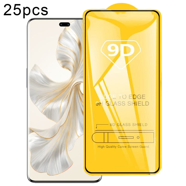 25 ชิ้น 9D กาวเต็มหน้าจอฟิล์มกระจกนิรภัย, For Honor Play 70C 4G, For Honor X5d Plus 4G, For Honor Magic8, For Honor Play 70 Plus, For Honor X5c Plus, For Honor 400 Smart, For Honor X70 5G, For Honor X6c 4G, For Honor GT Pro, For Honor X60 GT           ...