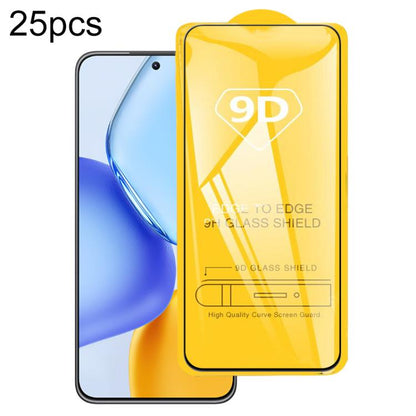 25 ชิ้น 9D กาวเต็มหน้าจอฟิล์มกระจกนิรภัย, For Honor Play 70C 4G, For Honor X5d Plus 4G, For Honor Magic8, For Honor Play 70 Plus, For Honor X5c Plus, For Honor 400 Smart, For Honor X70 5G, For Honor X6c 4G, For Honor GT Pro, For Honor X60 GT           ...