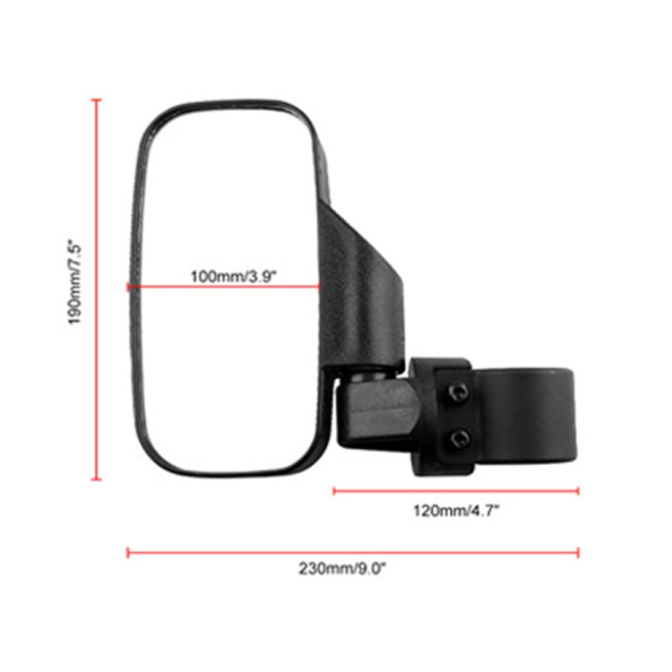 สำหรับ UTV / ATV UTV-8 ดัดแปลงกระจกมองหลังกระจกมองข้าง, UTV-8