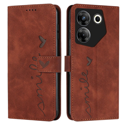เคสโทรศัพท์หนังลายหัวใจ, For Tecno Camon 20 Premier, For Tecno Pova Neo 3, For Tecno Camon 20 Pro 5G, For Tecno Pova 5 4G, For Tecno Camon 20/Camon 20 Pro 4G