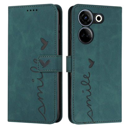 เคสโทรศัพท์หนังลายหัวใจ, For Tecno Camon 20 Premier, For Tecno Pova Neo 3, For Tecno Camon 20 Pro 5G, For Tecno Pova 5 4G, For Tecno Camon 20/Camon 20 Pro 4G
