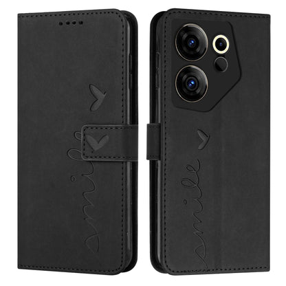 เคสโทรศัพท์หนังลายหัวใจ, For Tecno Camon 20 Premier, For Tecno Pova Neo 3, For Tecno Camon 20 Pro 5G, For Tecno Pova 5 4G, For Tecno Camon 20/Camon 20 Pro 4G