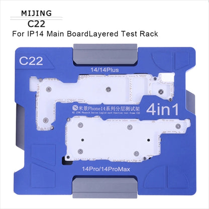 MiJing C22 เมนบอร์ดการทดสอบชั้นกลางสำหรับ iPhone 14 / 14Plus / 14Pro / 14Pro Max, MiJing C22
