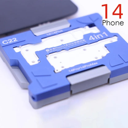 MiJing C22 เมนบอร์ดการทดสอบชั้นกลางสำหรับ iPhone 14 / 14Plus / 14Pro / 14Pro Max, MiJing C22