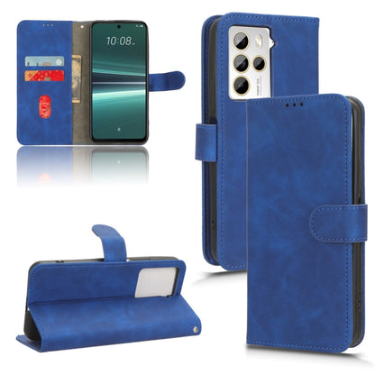Skin Feel เคสโทรศัพท์หนังแบบแม่เหล็กพลิก, For HTC U24 Pro, For HTC U23 Pro